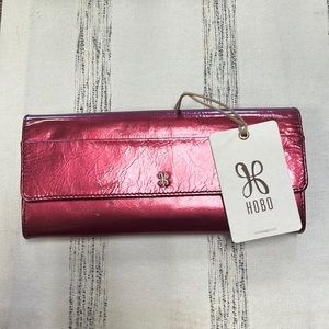 Hobo NWT Jill Large Trifold Wallet in Iris